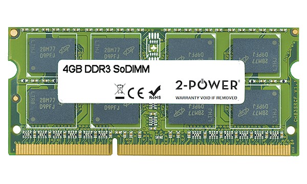 Satellite C660-17W 4GB DDR3 1333MHz SoDIMM